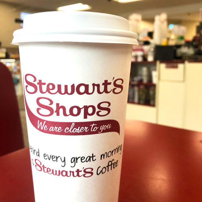 Stewarts coffee cup